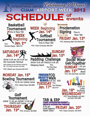 Plans for Airport Week 2012 Underway